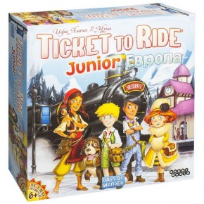Ticket to Ride (Билет на поезд) Junior: Европа